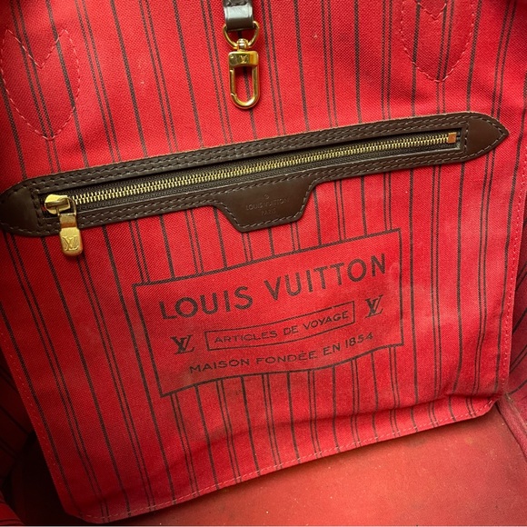 Louis Vuitton Damier Ebene Neverfull MM - Picture 10 of 15